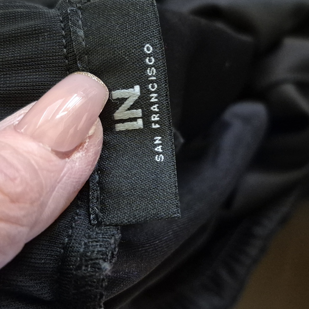 I.N. SanFrancisco :1350B Formal Wear Pants. Wide Leg Lined With An Overlay. - Picture 9 of 12